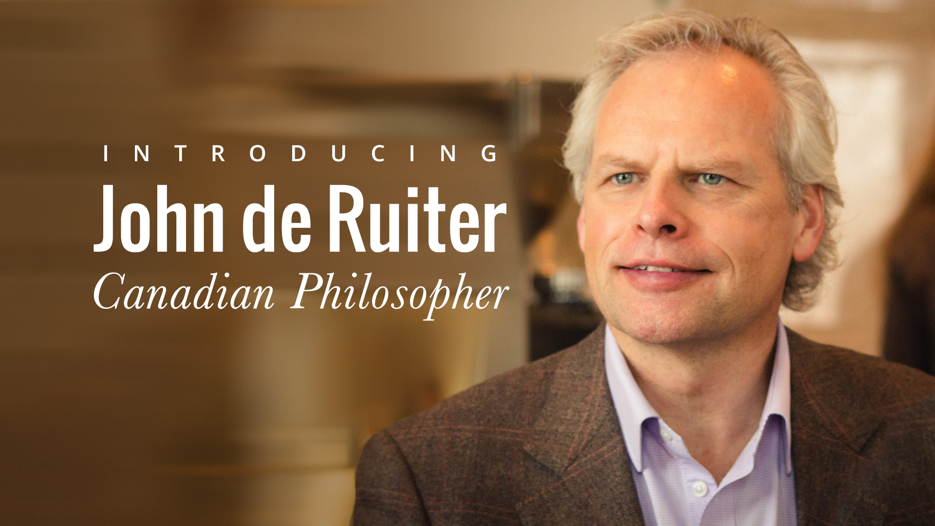 About John de Ruiter, Teachings and Community.