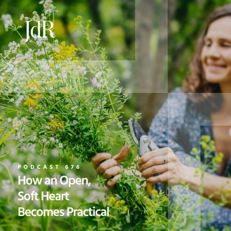 JdR Podcast 676 - How an Open, Soft Heart Becomes Practical